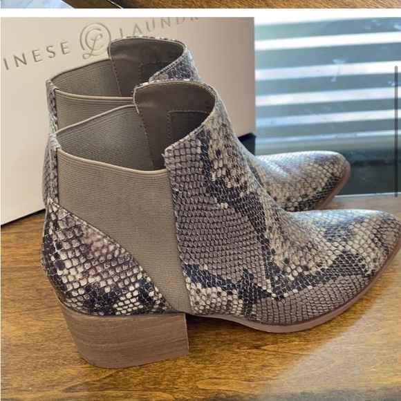 Chinese Laundry Snakeskin Boots - Picture 3 of 5
